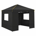 Pavillon – wasserdicht, UV-beständig, Schwarz
