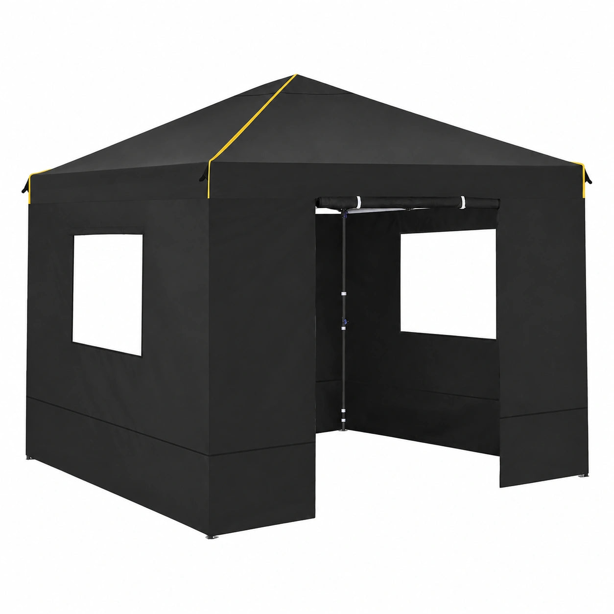 Pavillon – wasserdicht, UV-beständig, Schwarz