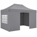 Pavillon – wasserdicht, UV-beständig, Grau