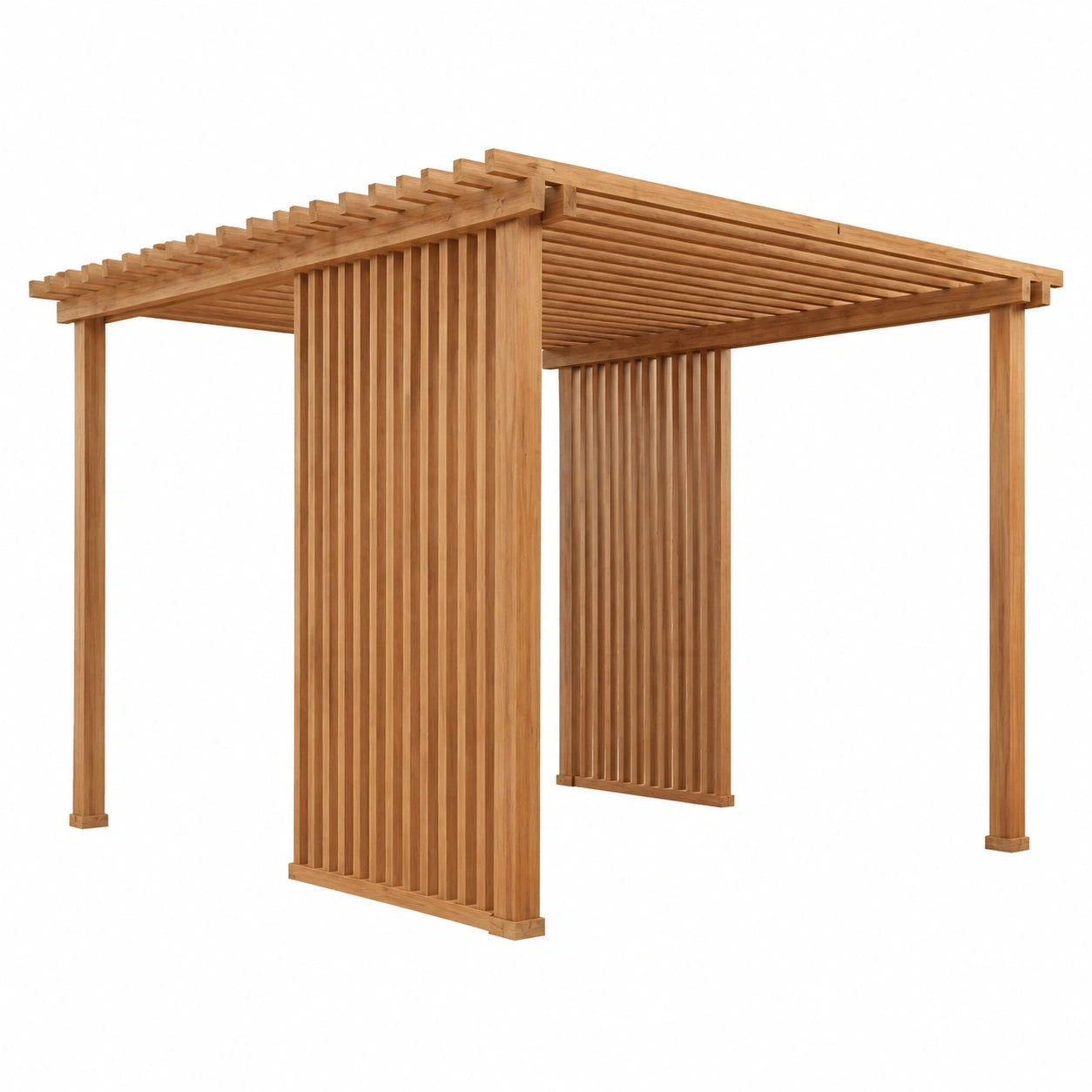 Pergola – 300 × 300 cm, aus Kiefernholz, für Garten und Terrasse