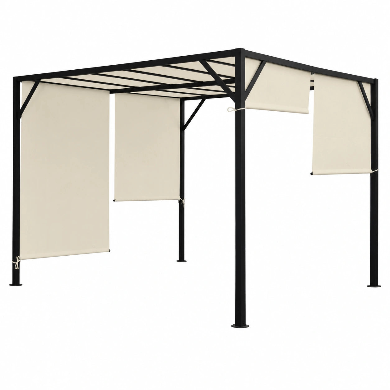 Pergola – aus Stahl, für Garten