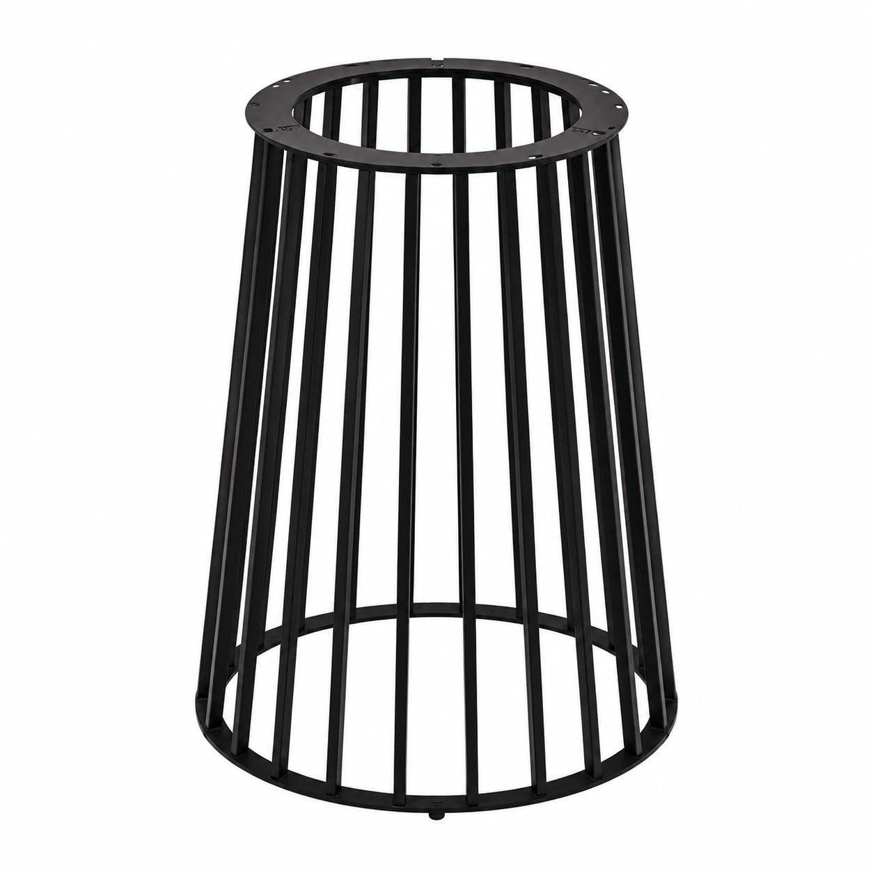 Tisch – 72 cm, runde Form, aus Metall