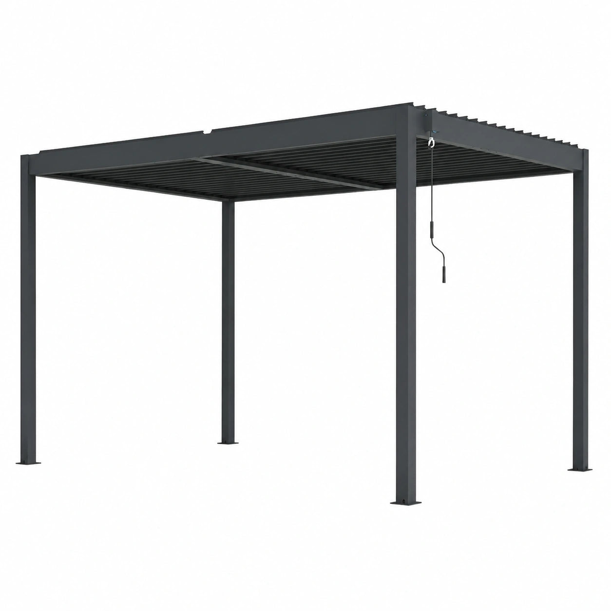 Pergola – freistehend, aus Aluminium, für Garten