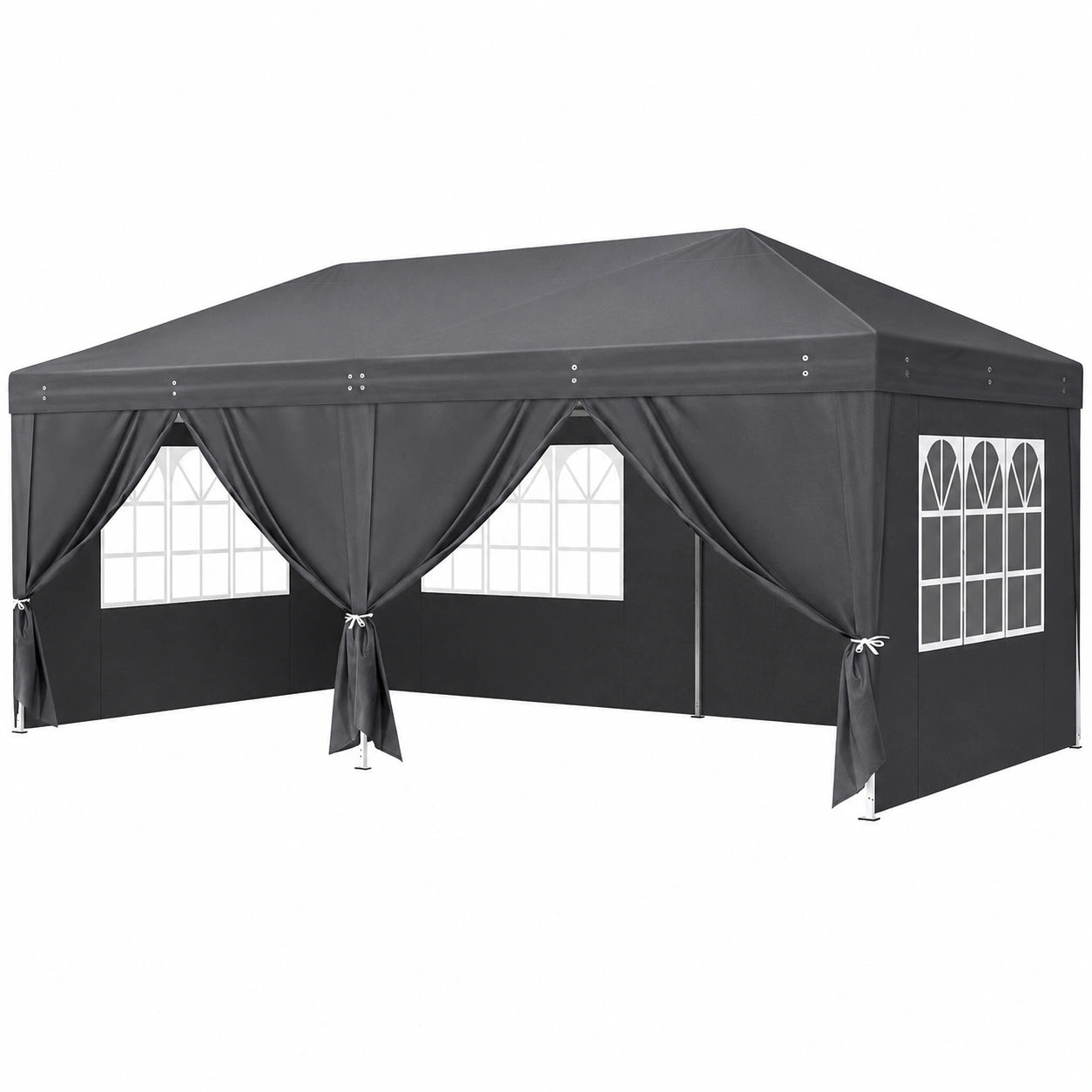Pavillon – höhenverstellbar, wasserdicht, UV-beständig, Anthrazit